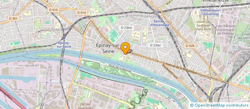 localisation de l'entreprise MONSIEUR SHAHMALANG USAFZAY à EPINAY-SUR-SEINE