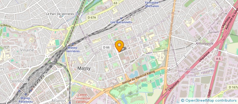 localisation de l'entreprise MONSIEUR SHAHMEER MOHSIN à MASSY