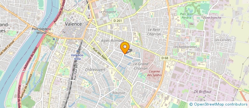 localisation de l'entreprise MONSIEUR SHAHNOUR KECHICHIAN  VALENCE