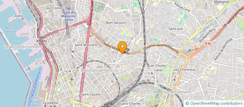 localisation de l'entreprise MONSIEUR SHAHOUD ZAIDAN à MARSEILLE