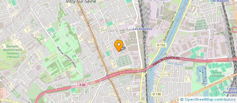 localisation de l'entreprise MONSIEUR SHAHRAM SAIDI à VITRY-SUR-SEINE