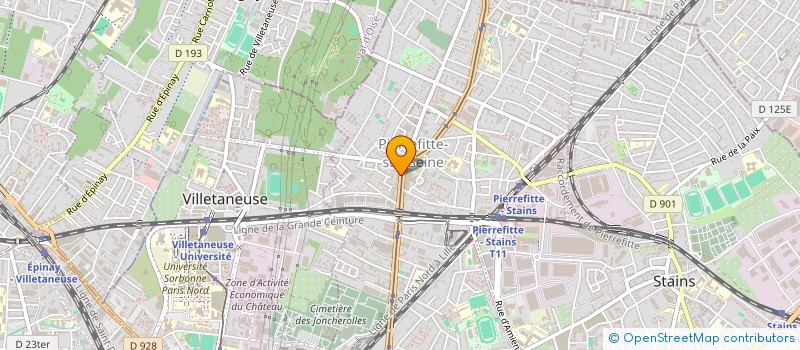 localisation de l'entreprise MONSIEUR SHAHROZ QUYYUM à PIERREFITTE-SUR-SEINE