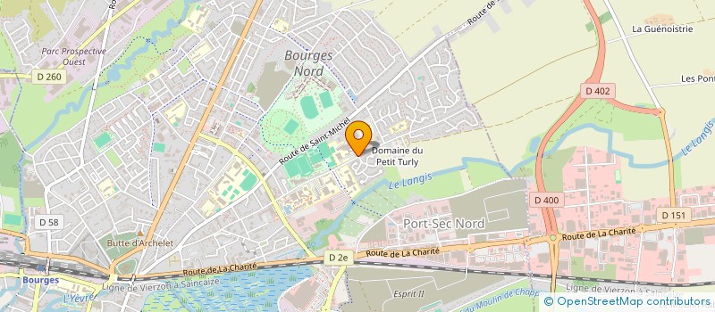 localisation de l'entreprise MONSIEUR SHAHRUKH ARIA  BOURGES