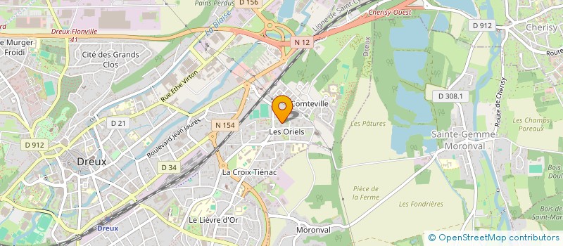 localisation de l'entreprise MONSIEUR SHAHZAD LATIF à DREUX