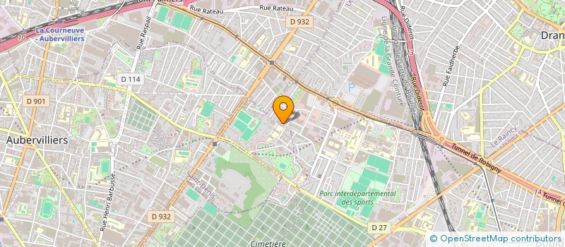 localisation de l'entreprise MONSIEUR SHAHZAD TASSAWER  BOBIGNY