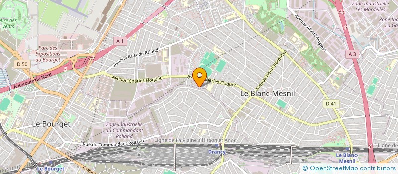 localisation de l'entreprise MONSIEUR SHAHZADA IQBAL  LE BLANC-MESNIL