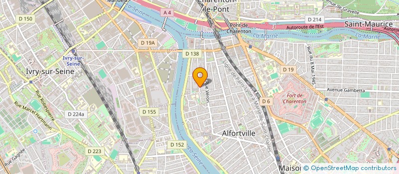 localisation de l'entreprise MONSIEUR SHAI BENCHETRIT à ALFORTVILLE