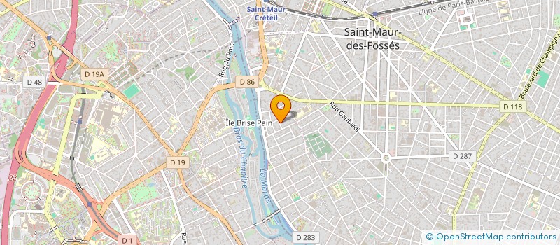 localisation de l'entreprise MONSIEUR SHAILEND RAMSARUP à SAINT-MAUR-DES-FOSSES