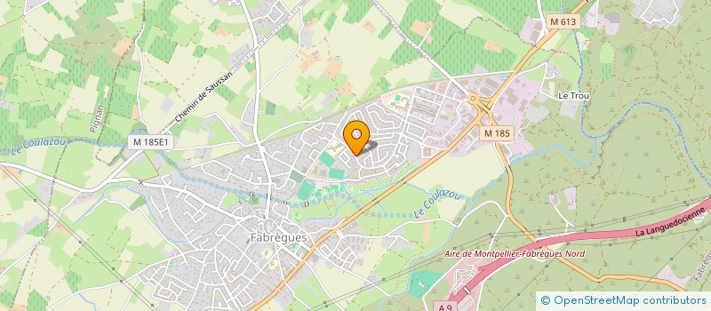 localisation de l'entreprise MONSIEUR SHAIN BOUMEDINE à FABREGUES