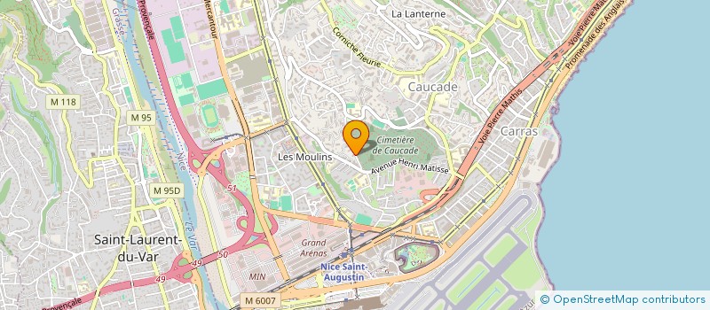 localisation de l'entreprise MONSIEUR SHAINEZE BENHADDOUCHE  NICE