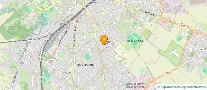 localisation de l'entreprise MONSIEUR SHAKAIB IBRAHIMI à ARRAS