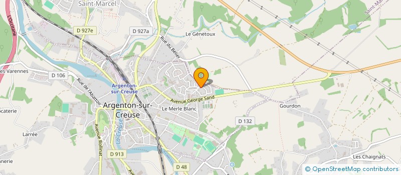 localisation de l'entreprise MONSIEUR SHAKIL AHMED à ARGENTON-SUR-CREUSE