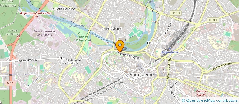 localisation de l'entreprise MONSIEUR SHAKIL AHMED  ANGOULEME