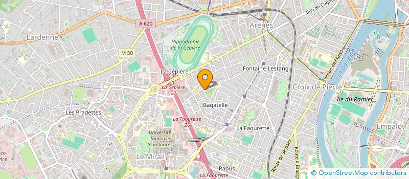 localisation de l'entreprise MONSIEUR SHAKIL JABARKHEL  TOULOUSE