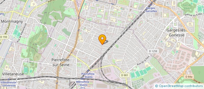 localisation de l'entreprise MONSIEUR SHAKIL KHAN à STAINS