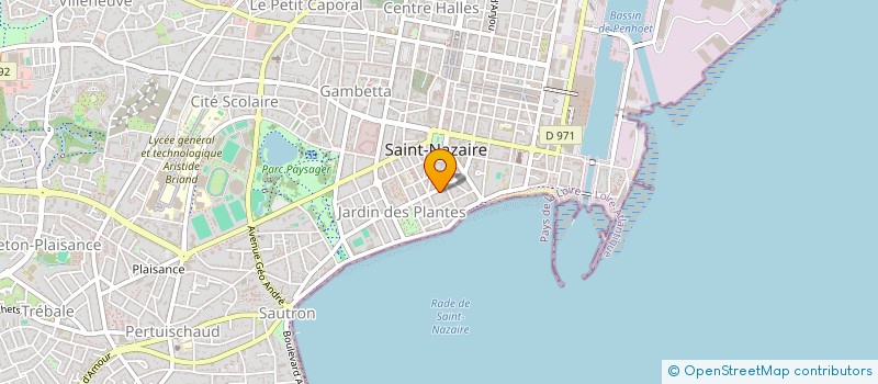 localisation de l'entreprise MONSIEUR SHAKIL SAFI  SAINT-NAZAIRE