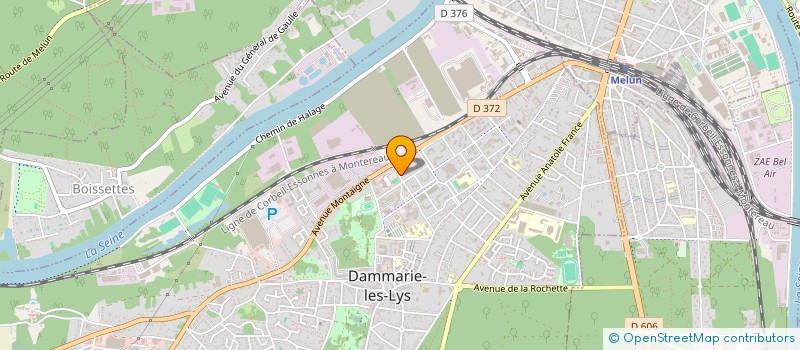 localisation de l'entreprise MONSIEUR SHAKIL SHINWARI  DAMMARIE-LES-LYS