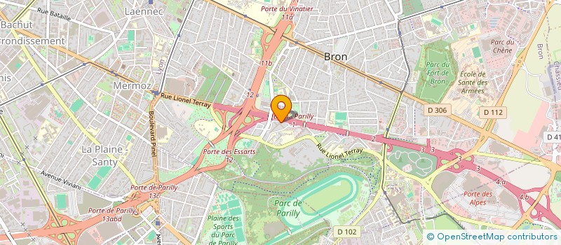 localisation de l'entreprise MONSIEUR SHAKIR AHMADZAI  BRON