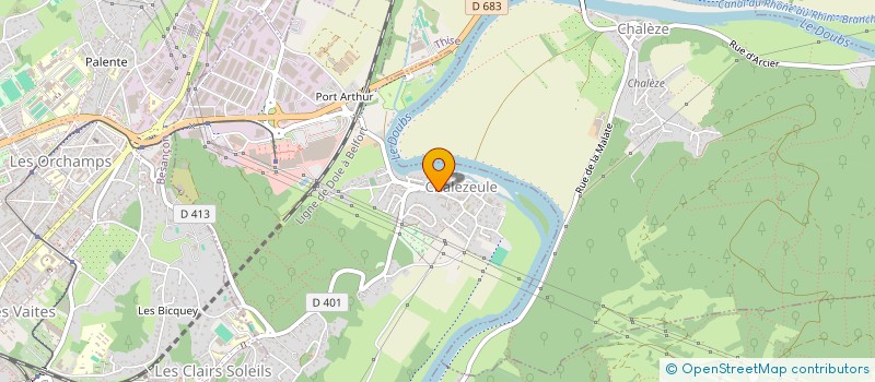 localisation de l'entreprise MONSIEUR SHAKIR DORRANI  CHALEZEULE