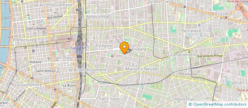 localisation de l'entreprise MONSIEUR SHAKIROU MOROU  LYON