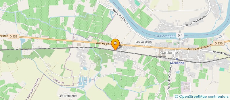 localisation de l'entreprise MONSIEUR SHAKIRULAH KHAN  GARDONNE