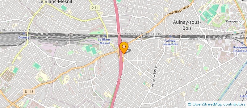 localisation de l'entreprise MONSIEUR SHAKUNTALABEN PATEL à AULNAY-SOUS-BOIS