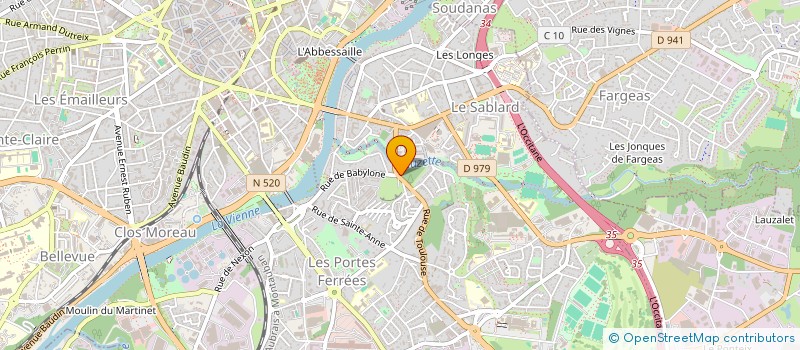 localisation de l'entreprise MONSIEUR SHALIKO AMEYAN à LIMOGES