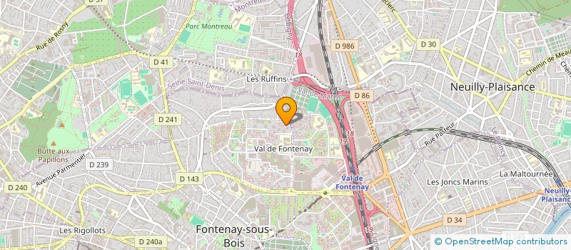 localisation de l'entreprise MONSIEUR SHALOM DANAN à FONTENAY-SOUS-BOIS
