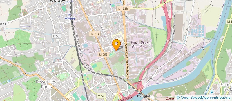 localisation de l'entreprise MONSIEUR SHALOOM PEDRO  METZ