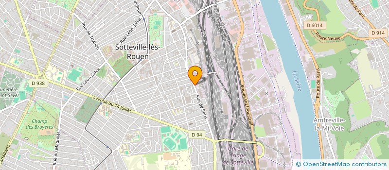 localisation de l'entreprise MONSIEUR SHAMALI MAROUF KHEL  SOTTEVILLE-LES-ROUEN