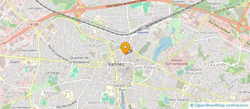 localisation de l'entreprise MONSIEUR SHAMAR KHAN  VANNES