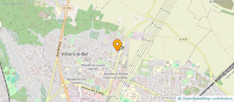 localisation de l'entreprise MONSIEUR SHAMEER ZABOURDINE  VILLIERS-LE-BEL