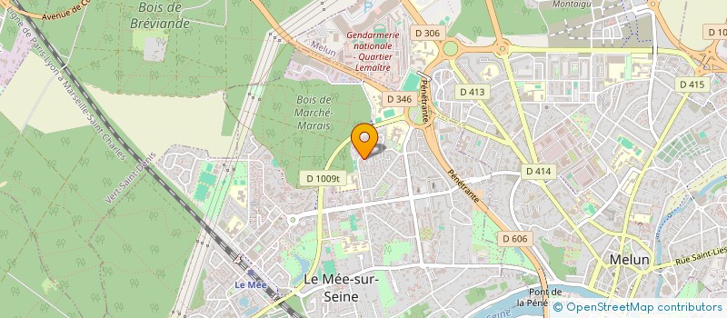 localisation de l'entreprise MONSIEUR SHAMESDEAN BENTAJ  LE MEE-SUR-SEINE