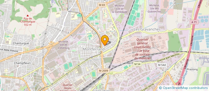 localisation de l'entreprise MONSIEUR SHAMIL AGAMERZAEV  CLERMONT-FERRAND