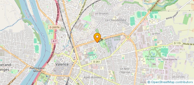 localisation de l'entreprise MONSIEUR SHAMIL KANTAYEV  VALENCE