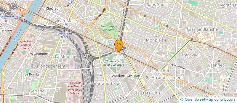 localisation de l'entreprise MONSIEUR SHAMIR AHMADI  LYON