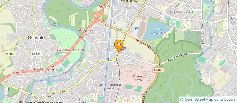 localisation de l'entreprise MONSIEUR SHAMO HAJI BIRO  ILLKIRCH-GRAFFENSTADEN