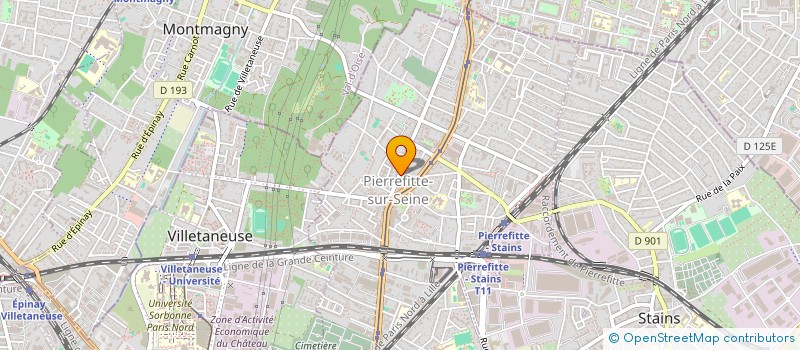 localisation de l'entreprise MONSIEUR SHAMRIAZ KAYANI à PIERREFITTE-SUR-SEINE