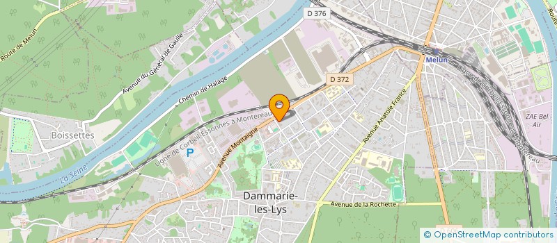 localisation de l'entreprise MONSIEUR SHAMS ALTAIB MOHAMED à DAMMARIE-LES-LYS