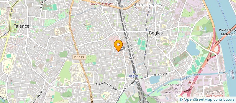 localisation de l'entreprise MONSIEUR SHAMS QAZIZADAH à BEGLES