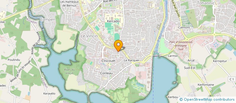 localisation de l'entreprise MONSIEUR SHAMS SAFI à VANNES