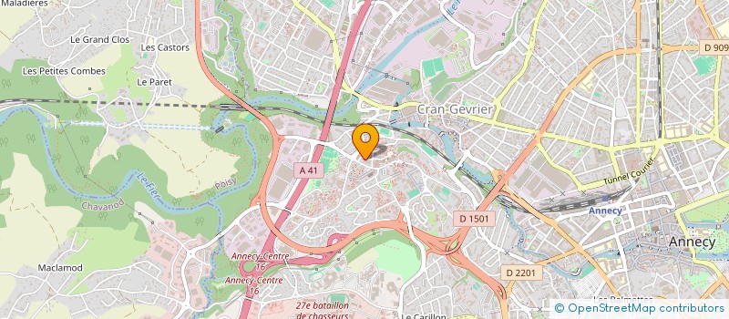 localisation de l'entreprise MONSIEUR SHAMSDINE SELLOUM à ANNECY