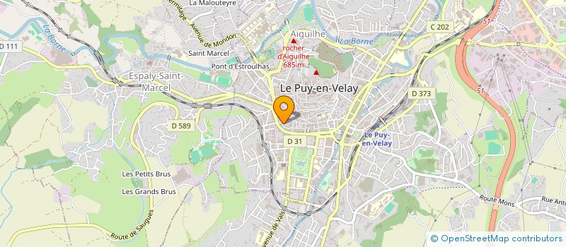 localisation de l'entreprise MONSIEUR SHAMSUDDIN AMIRI  LE PUY-EN-VELAY
