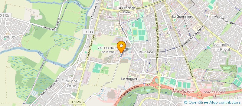 localisation de l'entreprise MONSIEUR SHAMSUDIN FAQERI  FLEURY-SUR-ORNE