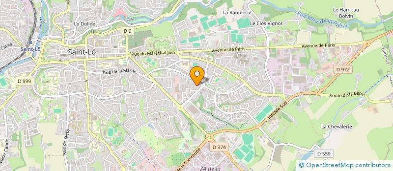 localisation de l'entreprise MONSIEUR SHAMSUDIN KHALIDOV  SAINT-LO