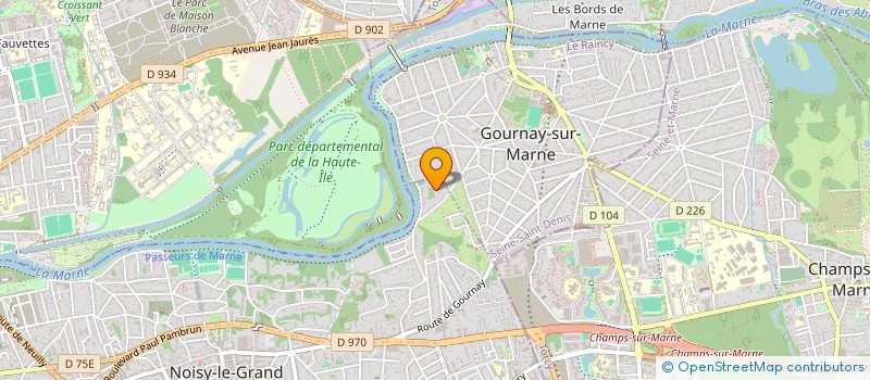 localisation de l'entreprise MONSIEUR SHAMSUL HAQ à NOISY LE GRAND