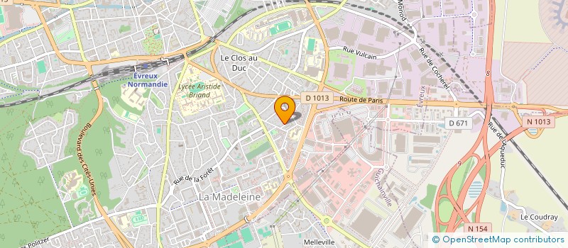 localisation de l'entreprise MONSIEUR SHAMSUL NASARI  EVREUX