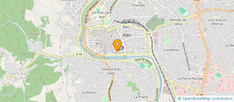 localisation de l'entreprise MONSIEUR SHAMSULLAH FAIZ  ALES