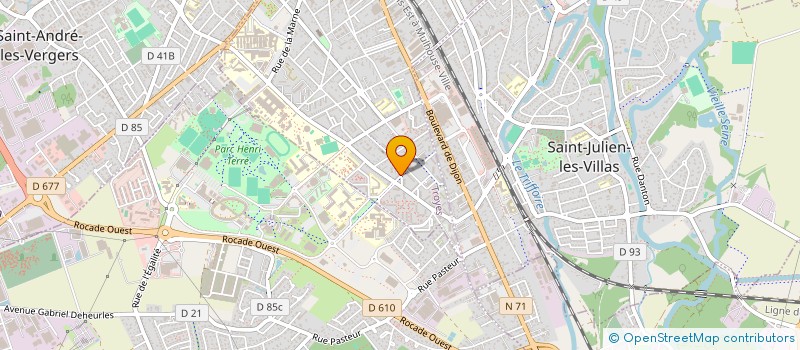 localisation de l'entreprise MONSIEUR SHAMSULLAH MOHAMMADI  TROYES