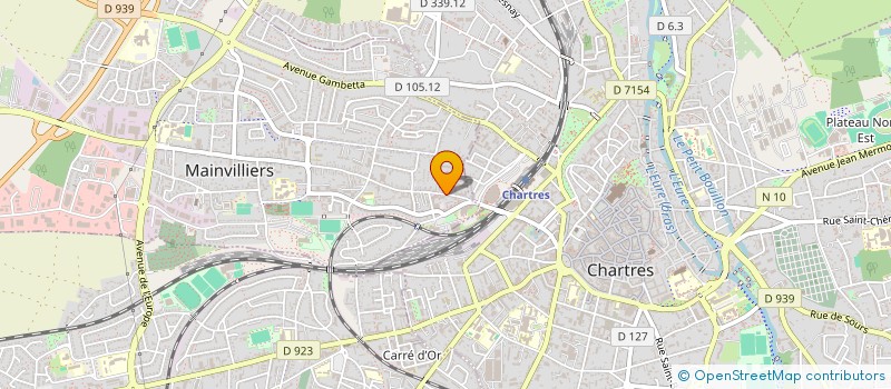 localisation de l'entreprise MONSIEUR SHAMSURAHMAN SAFI à MAINVILLIERS